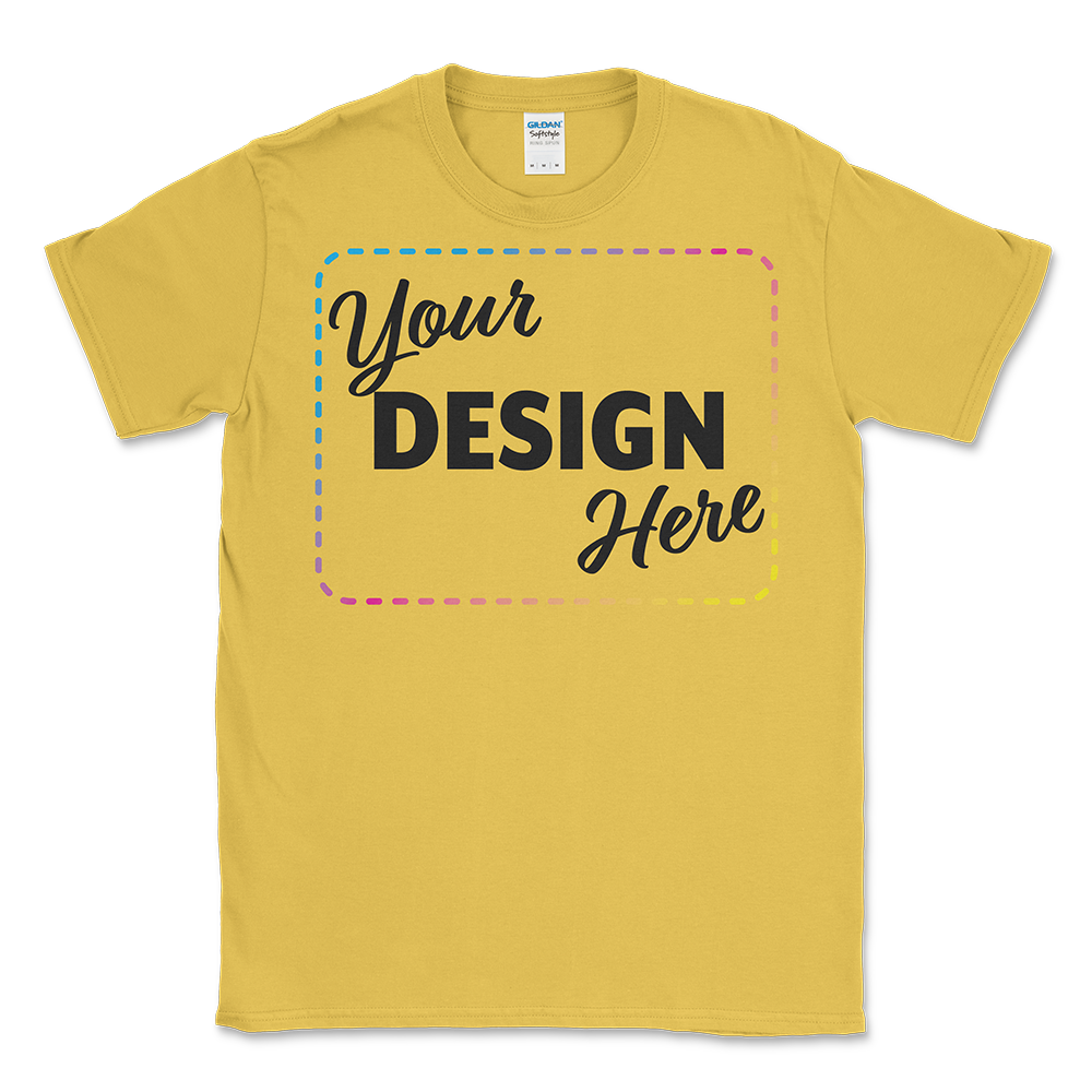 Custom t-shirt product example