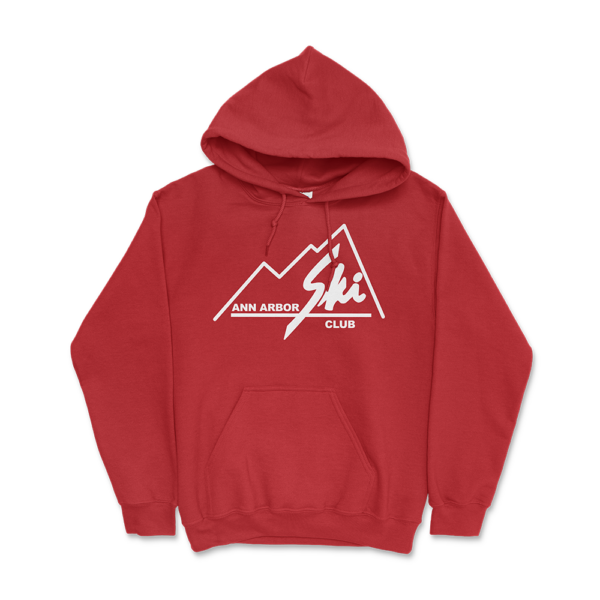 Ann Arbor Ski Club Pull Over Hoodie