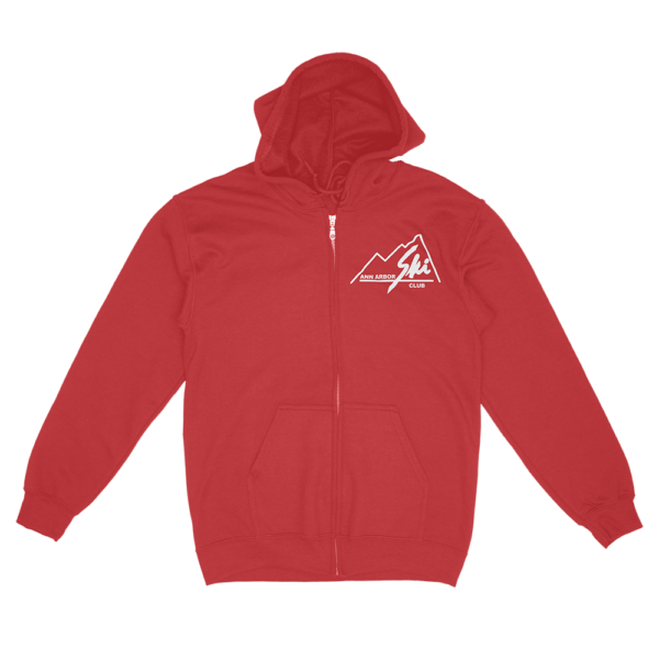 Ann Arbor Ski Club Full-Zip Hoodie