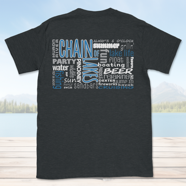 Word Art Design PLTP T-shirt