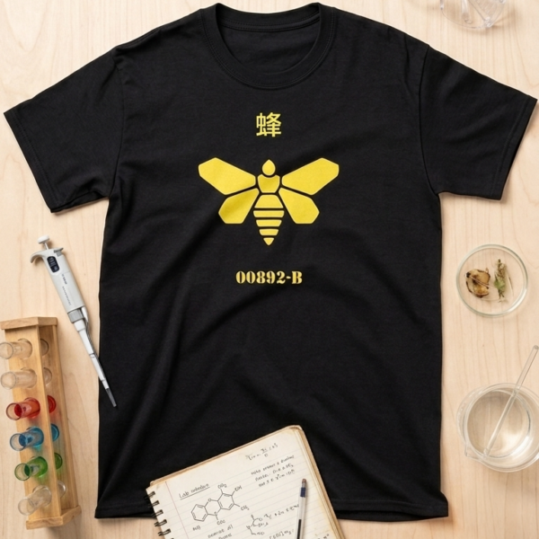 Barrel Bee T-Shirt — 00892-B  — Funny Chemistry Shirt